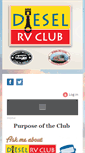 Mobile Screenshot of dieselrvclub.org